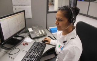 Women in medical call center