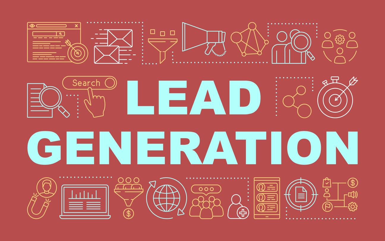 Lead Generation in B2B Graphic
